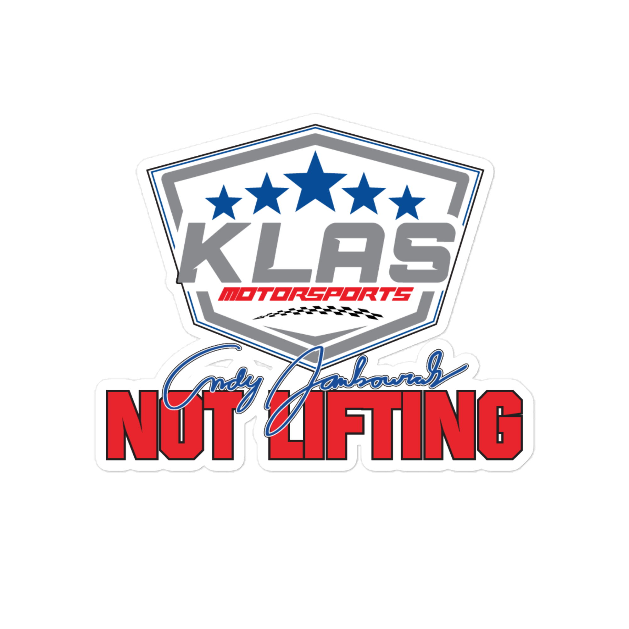 Not Lifting Sticker