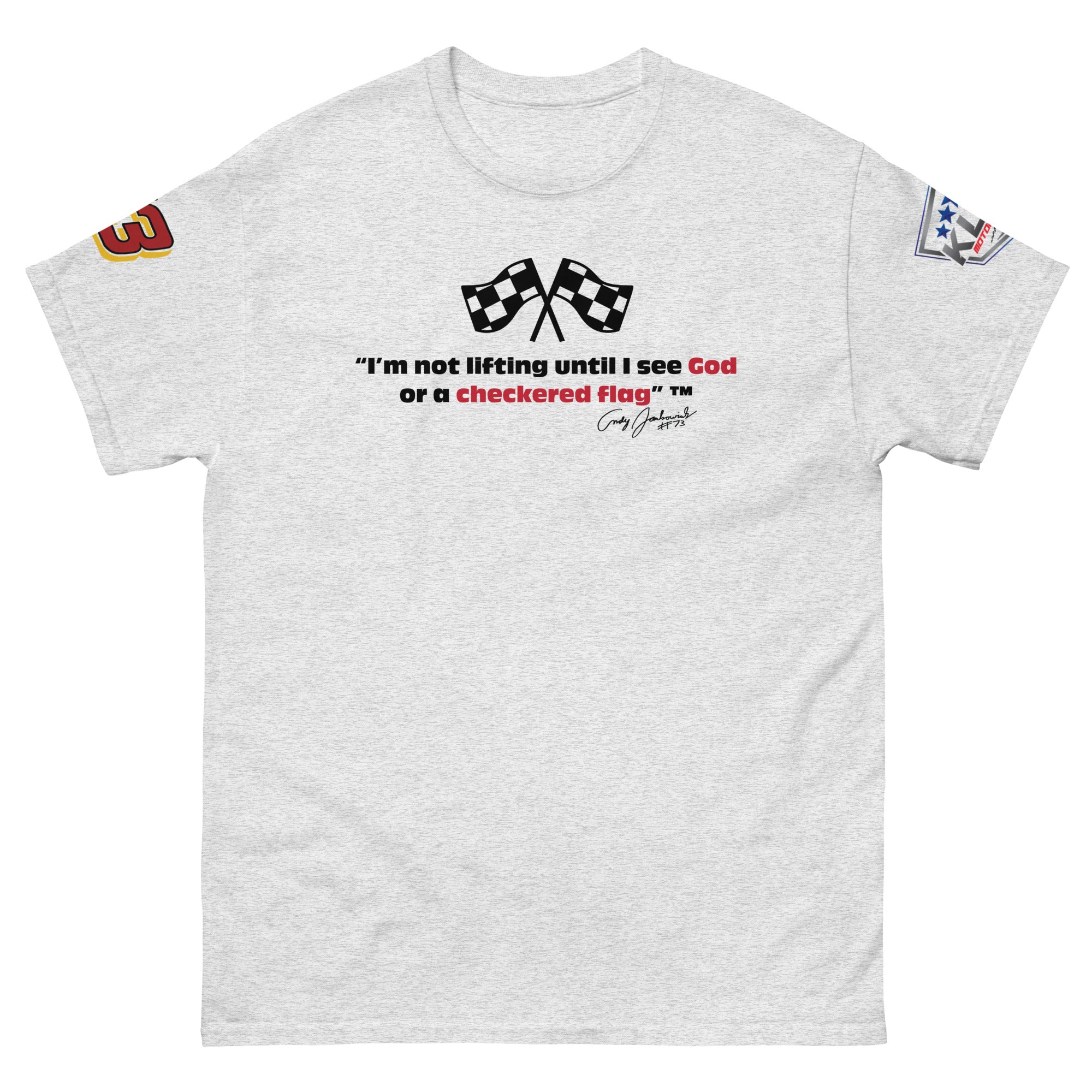 Not Lifting T-shirt (small font)