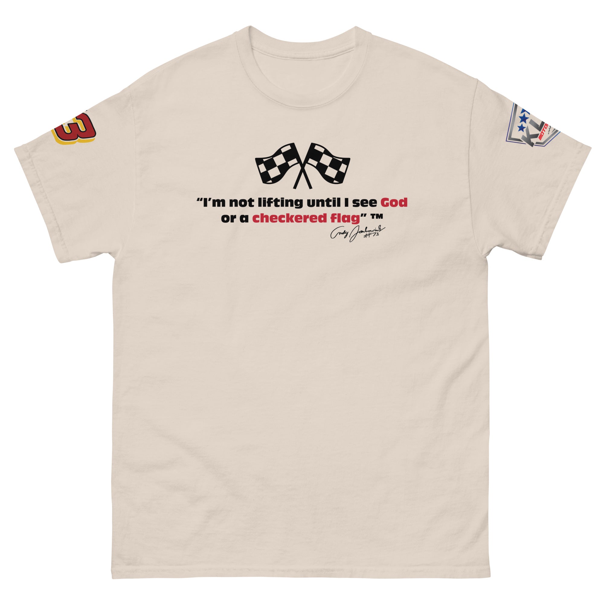 Not Lifting T-shirt (small font)