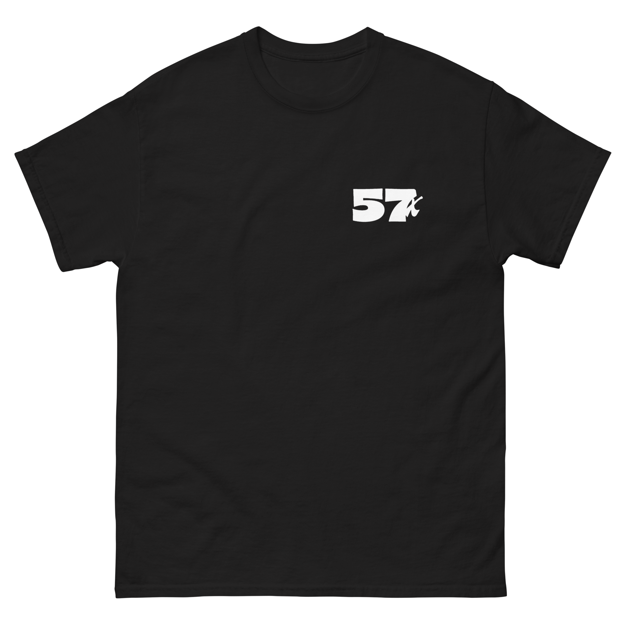 Flying High Back Print T-Shirt (white font)