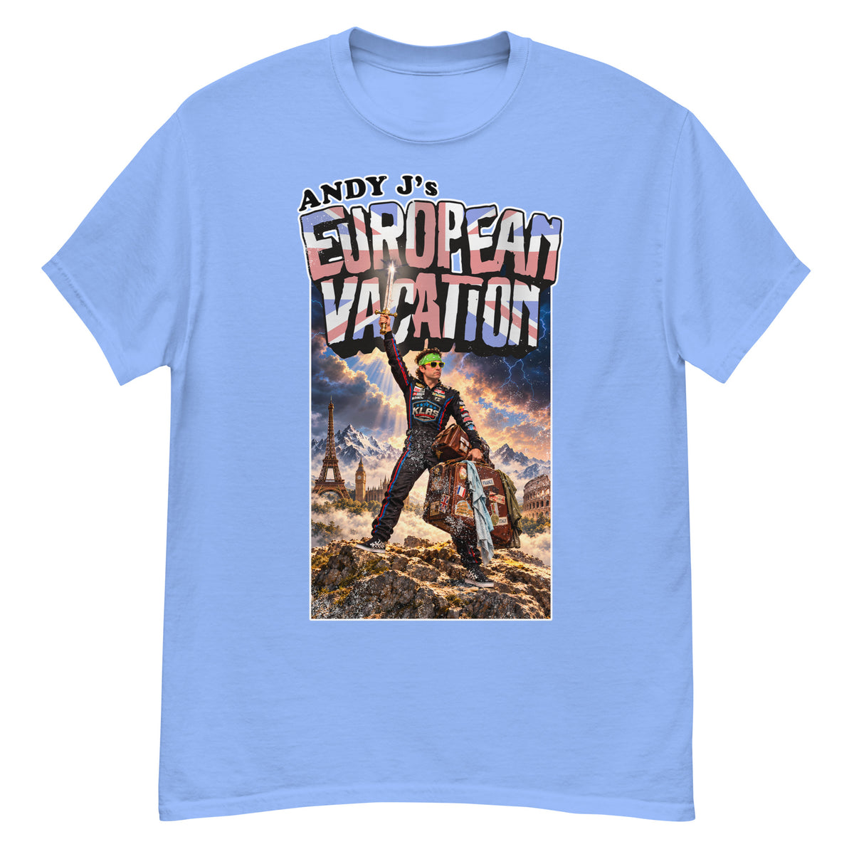 Euro Vacation T-Shirt (light colors)