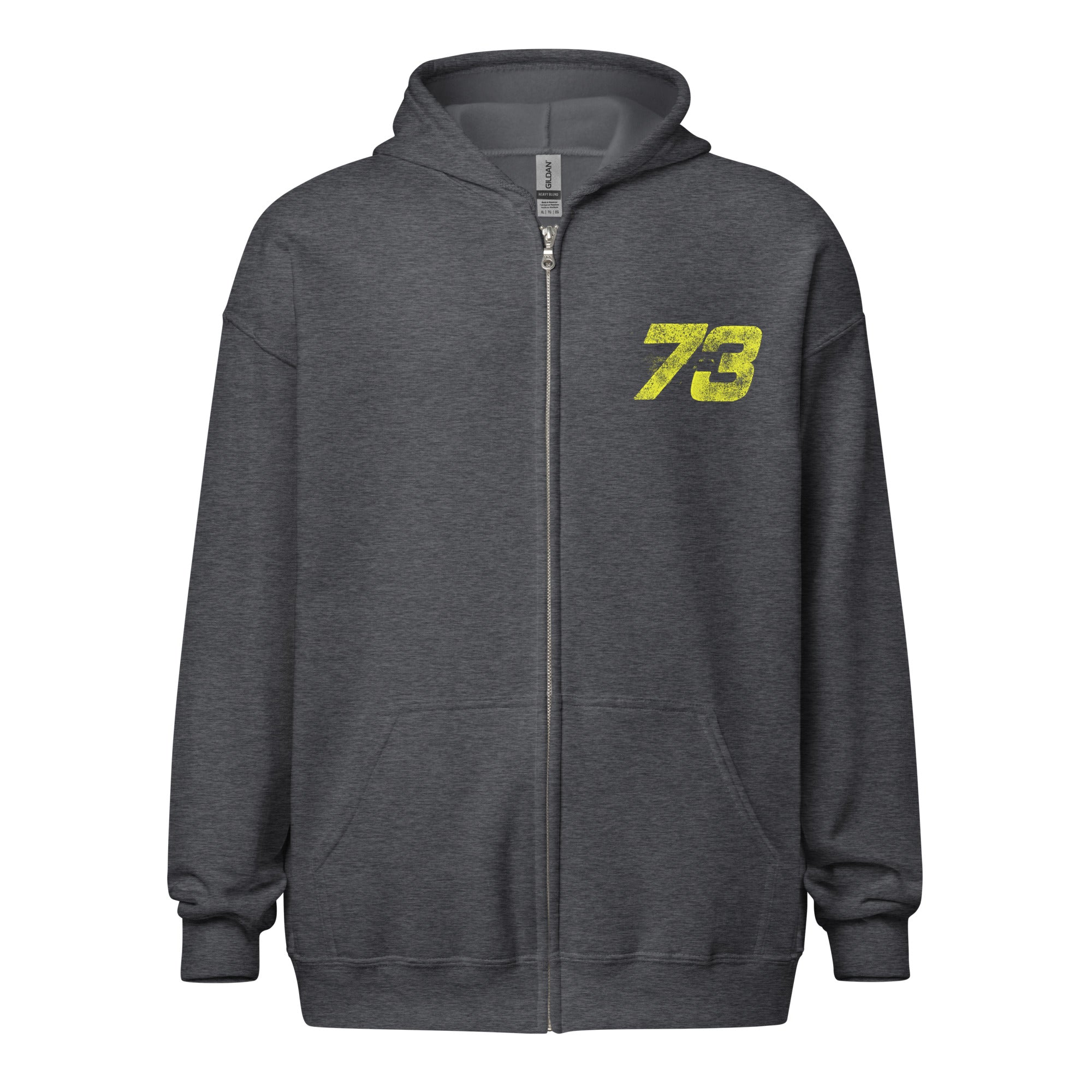 Vintage Racing With KLAS Zip-Up Hoodie